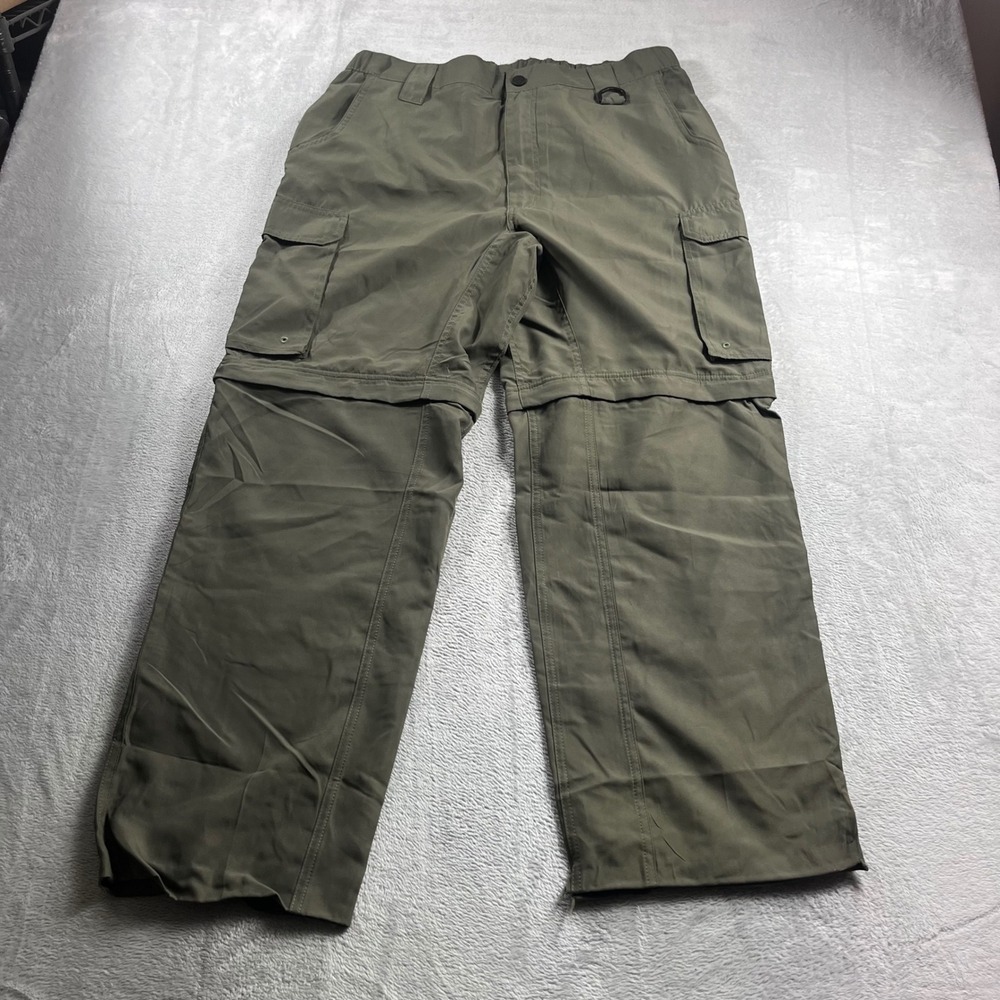 Boy Scouts of America Switchbacks Convertible Cargo Pants Mens Medium Green